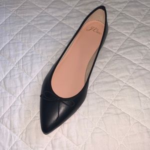 J Crew Gemma Ballet Flats - Black - 7 1/2 - NIB